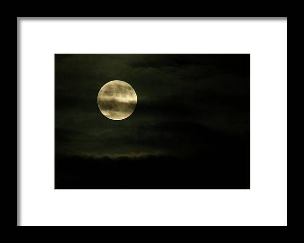  Framed Print featuring the photograph Super Moon Eclipse 2 by Brad Nellis