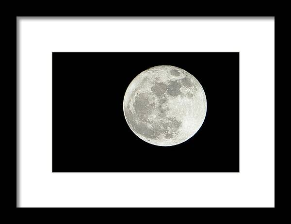 Super Moon Framed Print featuring the photograph Super Moon_031911 by Rocco Leone