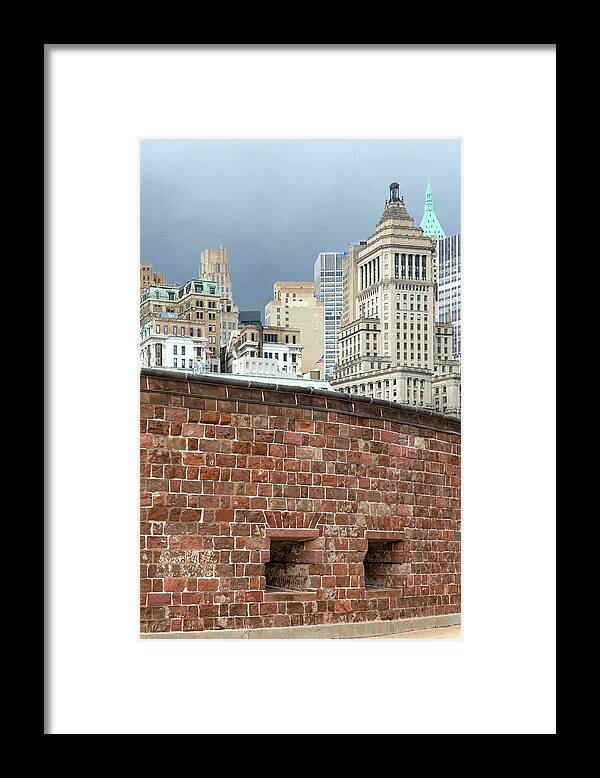 Brick Framed Print featuring the photograph Surrounding the City by Cate Franklyn