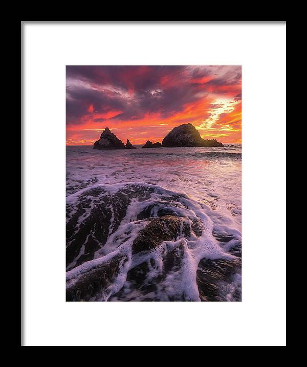 Sutro Baths Framed Print featuring the photograph Sutro's Fury by Louis Raphael