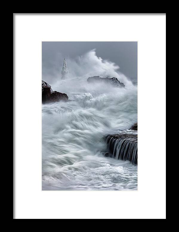 Ahtopol Framed Print featuring the photograph Swallowed By The Sea by Evgeni Dinev