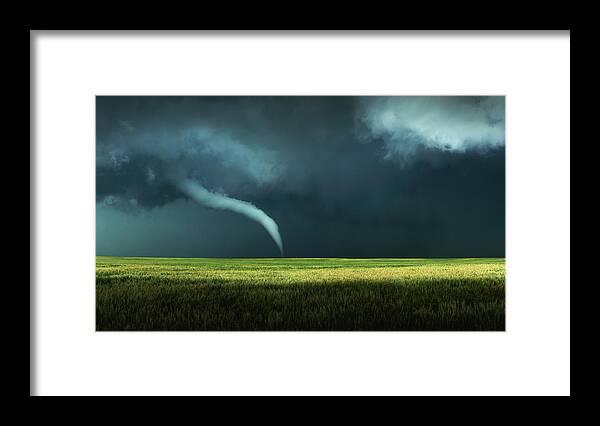 The Framed Print featuring the photograph Sweeping Beauty by Brian Gustafson