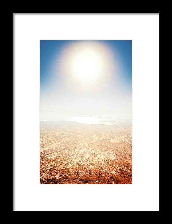 Landscape Framed Print featuring the photograph Swelter by Robert Mintzes