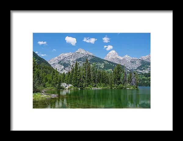 Nature Framed Print featuring the photograph Taggart Lake by Rose Guinther