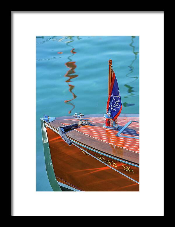 Boat Framed Print featuring the photograph Tahoe 12999 by Steven Lapkin