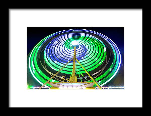 Carnival Framed Print featuring the photograph Take a Spin by Mark Andrew Thomas