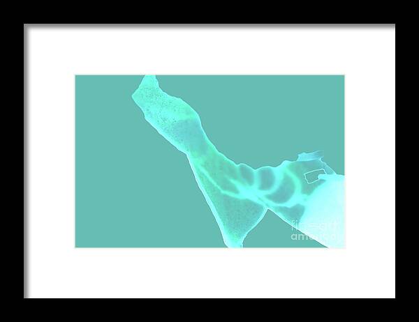 Contemporary Art Framed Print featuring the digital art Talking by Jeremiah Ray