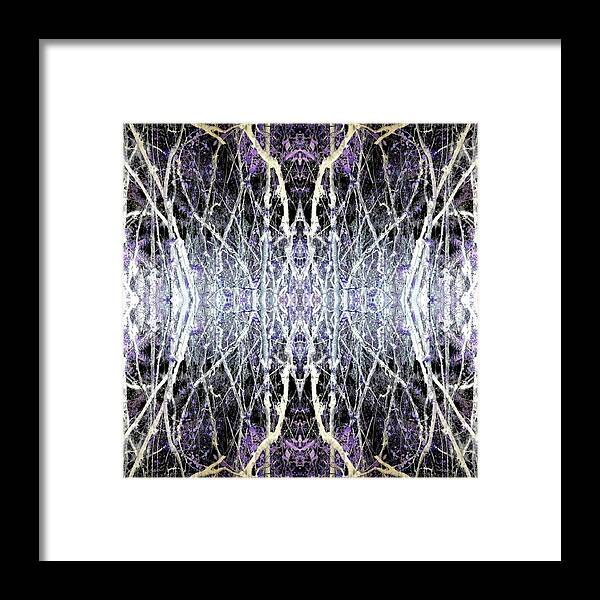 Tangled Woods Framed Print featuring the digital art Tangled Woods by Teresamarie Yawn