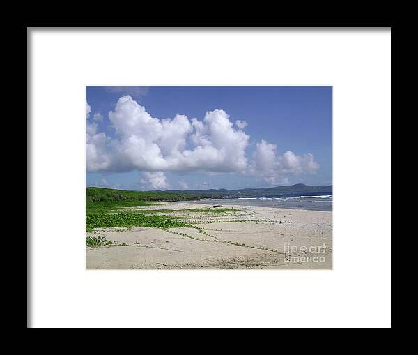 Beach Framed Print featuring the photograph Tank Beach, Saipan by On da Raks
