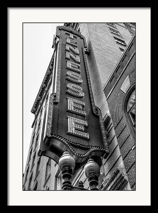 Tennessee Theatre BW by David Patterson