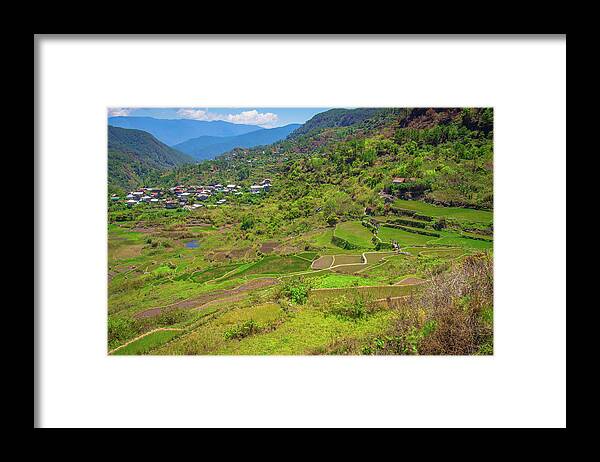 Philippines Framed Print featuring the photograph Terraces of Sagada by Arj Munoz