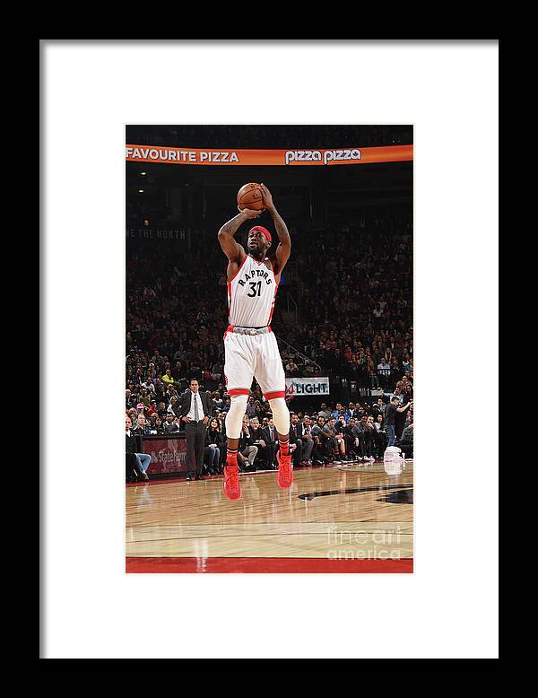 Terrence Ross Framed Print featuring the photograph Terrence Ross by Ron Turenne