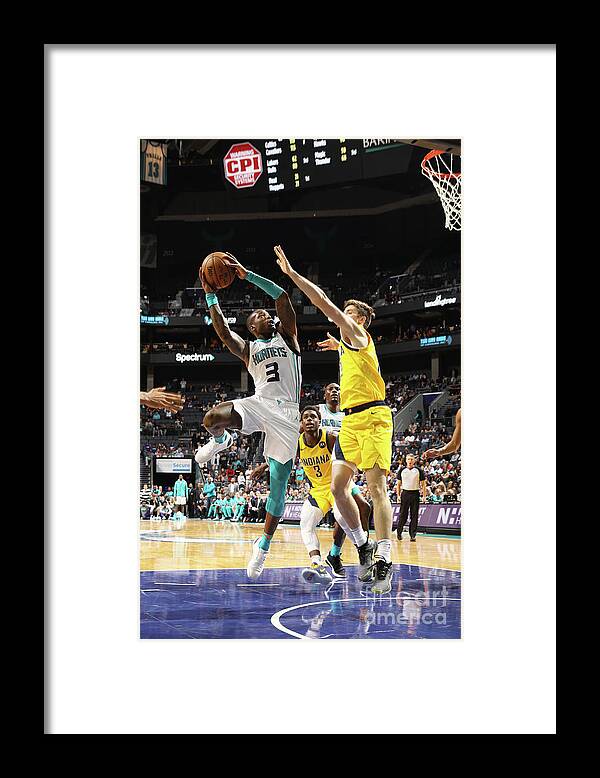 Nba Pro Basketball Framed Print featuring the photograph Terry Rozier by Brock Williams-smith