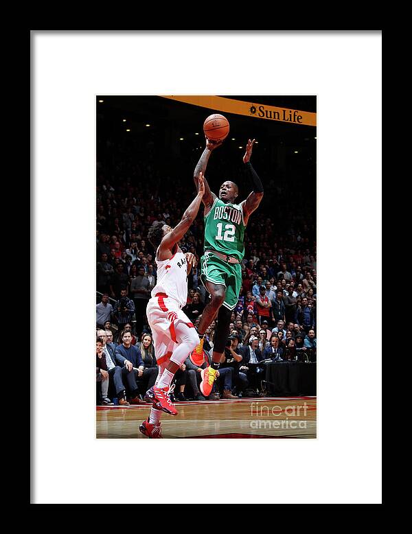 Terry Rozier Framed Print featuring the photograph Terry Rozier by Mark Blinch