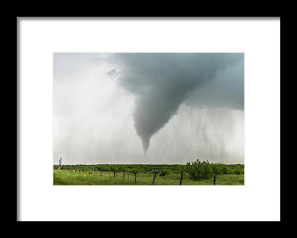 Tornado Framed Print featuring the photograph Texas Tornado by Marcus Hustedde