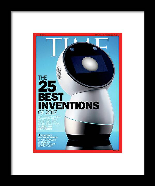 2017 Best Inventions Framed Print featuring the photograph The 25 Best Inventions of 2017 by Photograph by Sebastian Mader for TIME