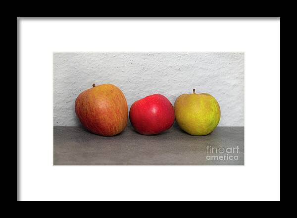 Apples Framed Print featuring the photograph The Apples. by Daniel M Walsh