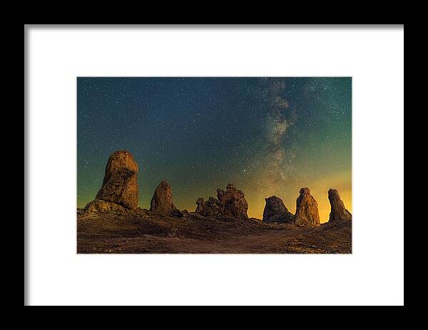 Astronomy Framed Print featuring the photograph The Arrival by Ralf Rohner