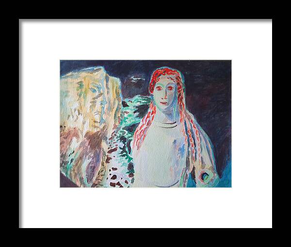 Masterpiece Paintings Framed Print featuring the painting The Awakening by Enrico Garff