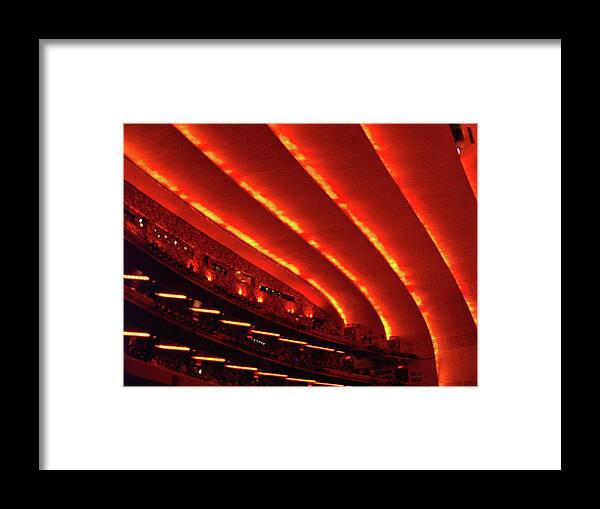 Theaters Framed Print featuring the photograph The Balcony by John Schneider