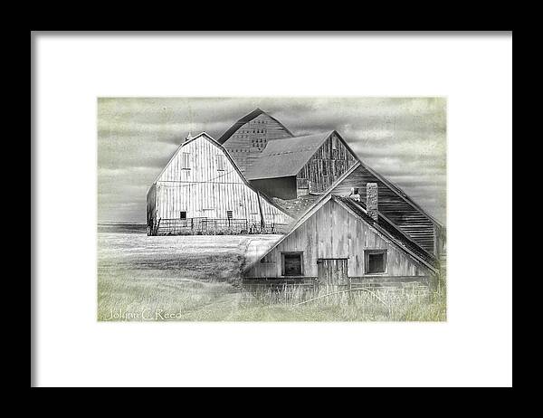 Barns Framed Print featuring the photograph The Barns by Jolynn Reed