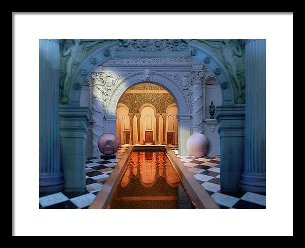 Water Framed Print featuring the photograph The Baths by John Manno