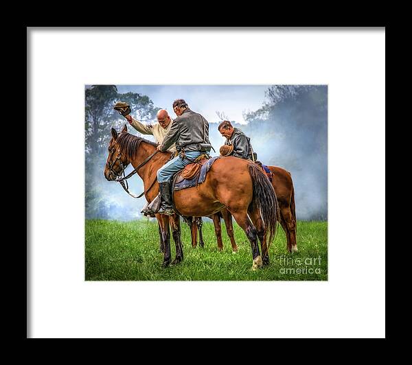 Prayer Framed Print featuring the photograph The Battle Prayer by Shelia Hunt