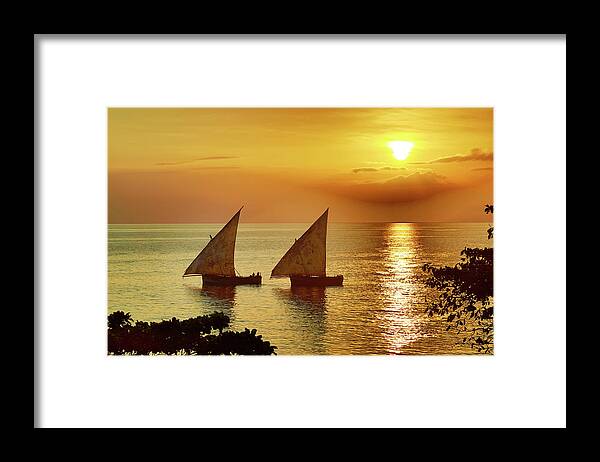 Zanzibar Framed Print featuring the photograph The beauty of Zanzibar by Matt Cohen