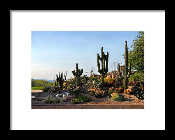 Boulders Resort Framed Print featuring the photograph The Boulders by Gordon Beck