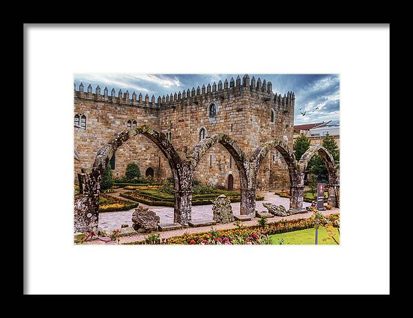 Portugal Framed Print featuring the photograph The Braga Archbishop's Palace by Micah Offman