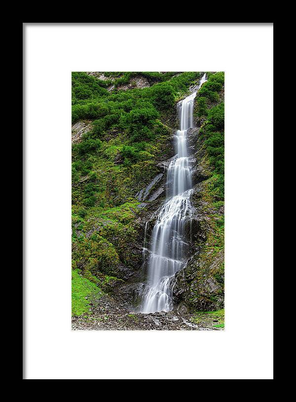 Waterfall Framed Print featuring the photograph The Cascade of Bridal Veil Falls by Kyle Lavey