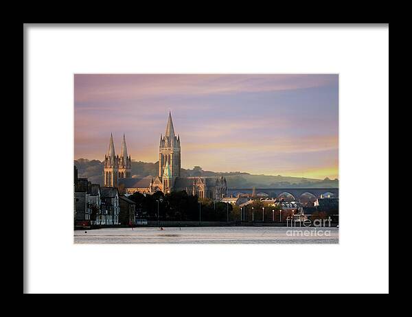 Truro Framed Print featuring the photograph The City of Truro by Terri Waters
