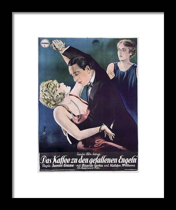 City Framed Print featuring the mixed media ''The City that Never Sleeps'', 1924 by Movie World Posters