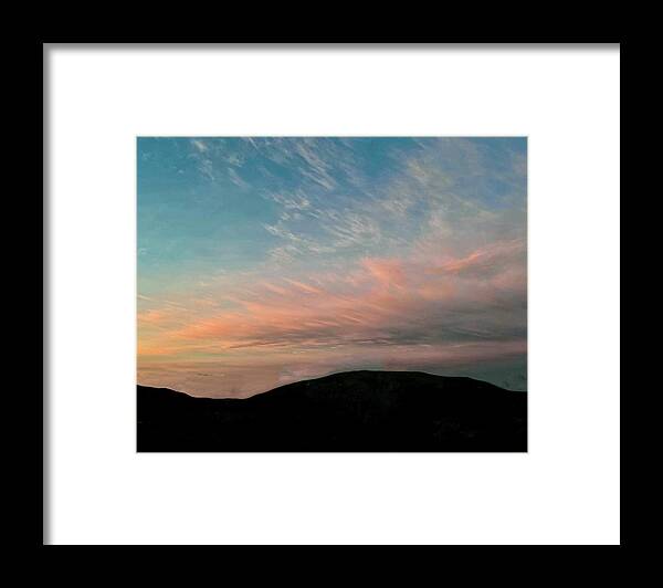 Dawn Framed Print featuring the photograph The Delicate Light of Dawn by Sarah Lilja