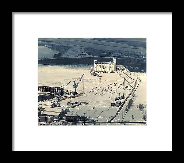Collingwood Framed Print featuring the photograph The Dock - Revisited by DArcy Evans