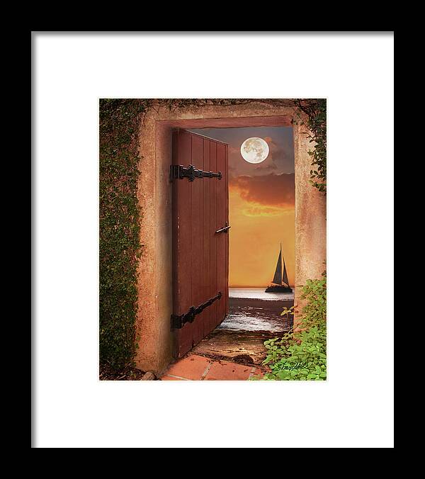  Framed Print featuring the photograph The Door by Shara Abel