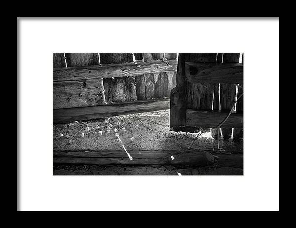 Antique Barn Framed Print featuring the photograph The Escape by Gina Cinardo