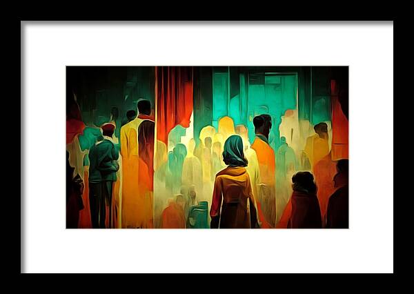 Church Framed Print featuring the photograph The Faithful by Robert Knight