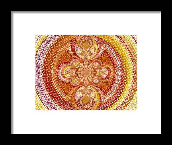 Spin Framed Print featuring the digital art The Features Of Awareness by Andy Rhodes