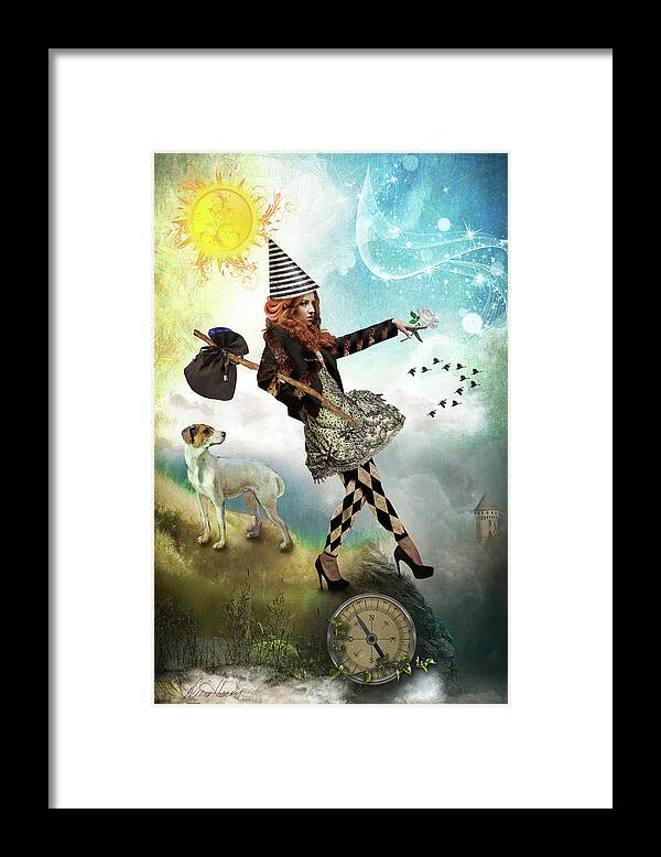 Tarot Framed Print featuring the photograph The Fool by Diana Haronis