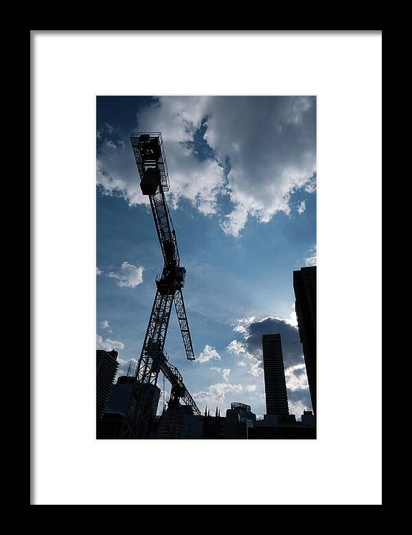 Sky Framed Print featuring the photograph The Future Looks The Same by Kreddible Trout