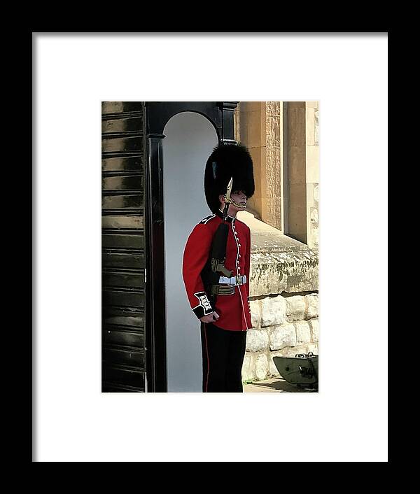 Guard Framed Print featuring the photograph The Guard by Lee Darnell