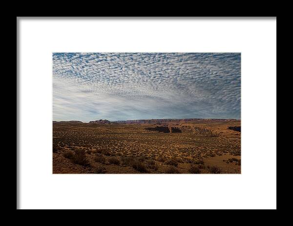 Desert Framed Print featuring the photograph The High Desert of Northern Arizona by Laura Putman