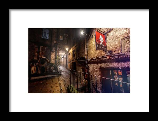 Fog Framed Print featuring the photograph The Jolly Judge by Micah Offman