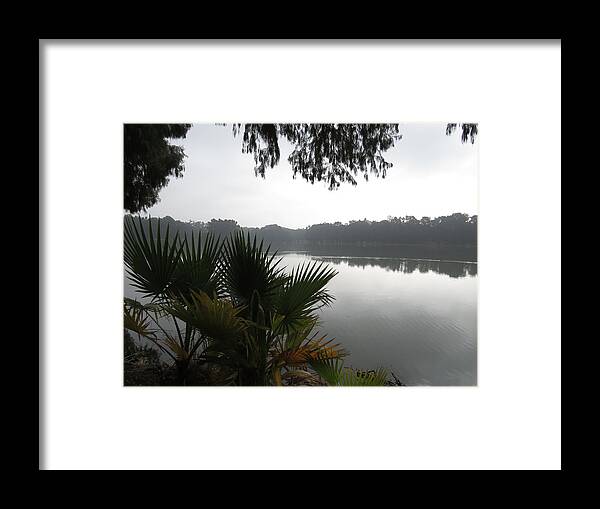  Framed Print featuring the photograph The Lake - Fairmount by Raymond Fernandez