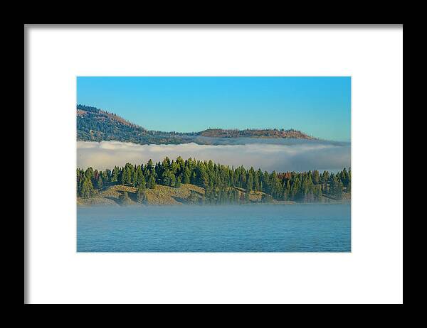 Grand Teton National Park Framed Print featuring the photograph The Lakeshore 1 by Melissa Southern