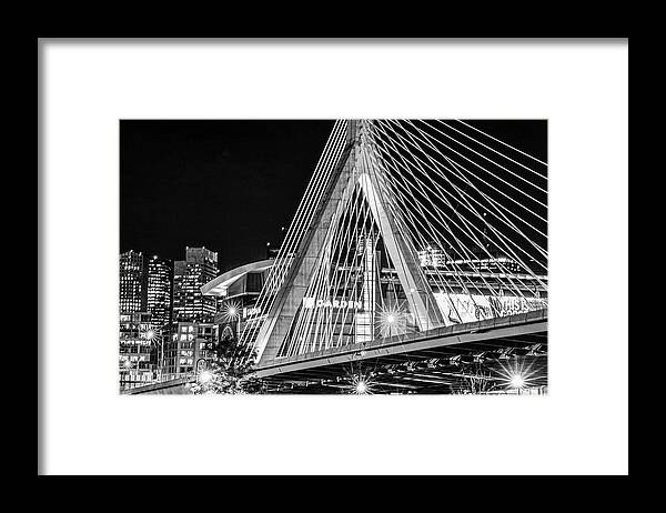 Zakim Bridge and TD Garden Boston MA by Toby McGuire