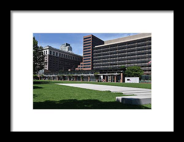 Liberty Bell Center Framed Print featuring the photograph The Liberty Bell Center by Mark Stout