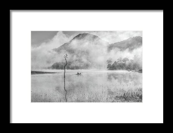 Awesome Framed Print featuring the photograph The Loneliness by Khanh Bui Phu