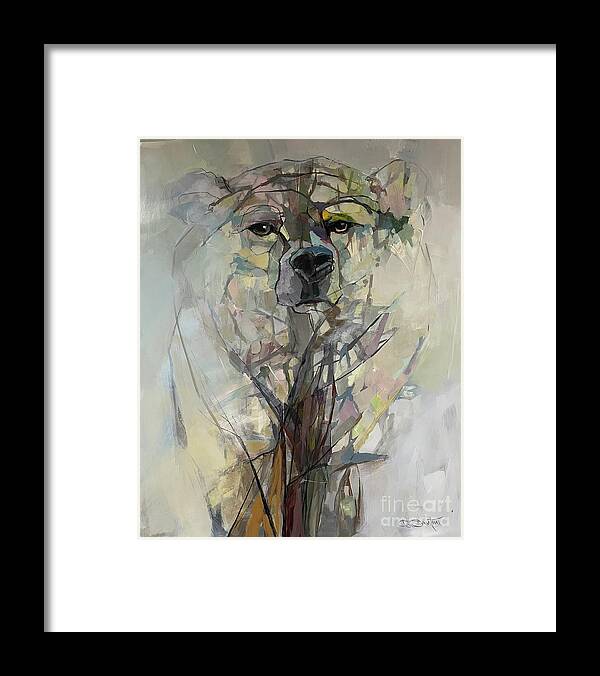 Tree Framed Print featuring the painting The Mother Tree by Kimberly Santini